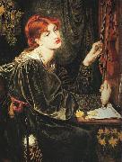 Dante Gabriel Rossetti Veronica Veronese oil on canvas